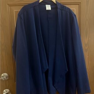 Serra navy open cardigan